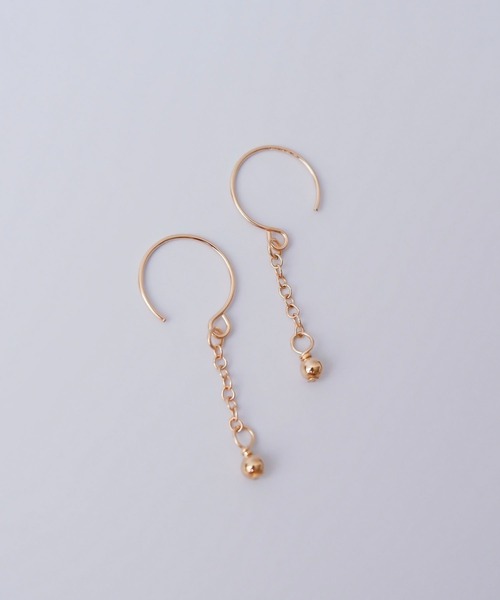 CERCA（チェルカ）の「SARINOHANA/天然石チェーンピアス/14KGF（ピアス（両耳用）・レディース・A/B/C/D/E/F/G・FREE）」の13枚目の写真