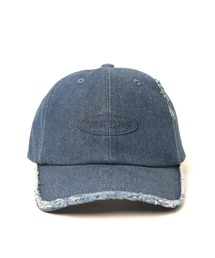 FRUIT OF THE LOOM（フルーツオブザルーム）の「●FRUIT OF THE LOOM●DAMAGE DENIM CAP（キャップ）」