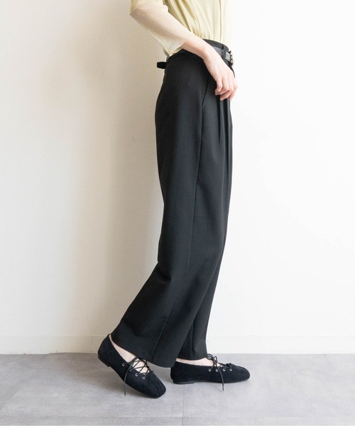 Fabby fabby（ファビィーファビィー）の「スクエアーレースアップバレーシューズ（バレエシューズ・レディース・ブラック/ブラウン系その他/ブラック系その他/シルバー/キャメル・MEDIUM/LARGE/SMALL）」の17枚目の写真