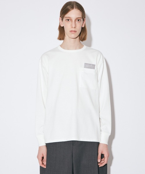 セール】suvin compact jersey big QOL tag long T（Tシャツ