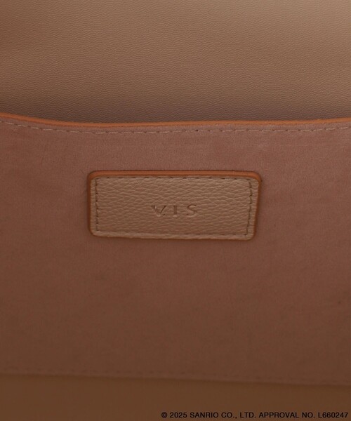 VIS(ビス)の「【シナモロール】VIS別注ハートカットバッグ(ラージ)(ハンドバッグ・レディース・ベージュ系その他・FREE)」の13枚目の写真