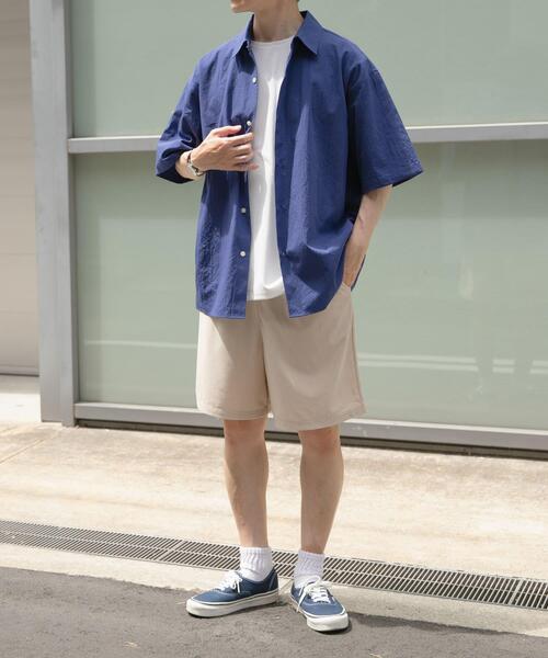ITEMS URBANRESEARCH(アイテムズ アーバンリサーチ)の「サマーコーデュロイイージーショーツ(その他パンツ・メンズ・ベージュ/チャコールグレー/ブルー/ブラウン・LARGE/MEDIUM)」の11枚目の写真