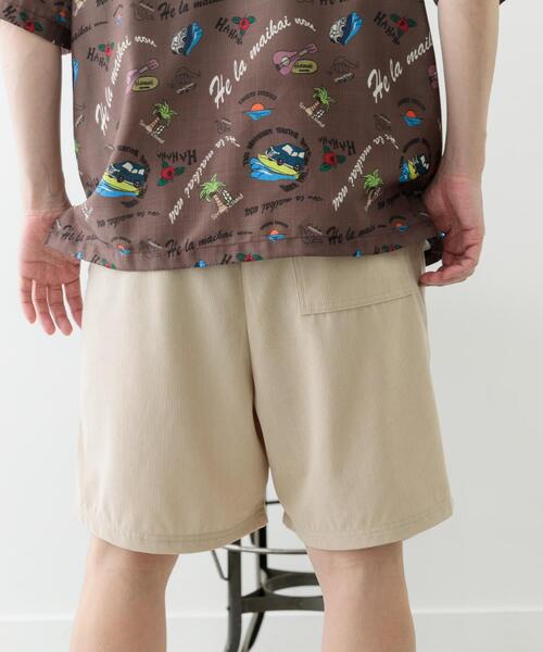 ITEMS URBANRESEARCH(アイテムズ アーバンリサーチ)の「サマーコーデュロイイージーショーツ(その他パンツ・メンズ・ベージュ/チャコールグレー/ブルー/ブラウン・LARGE/MEDIUM)」の7枚目の写真