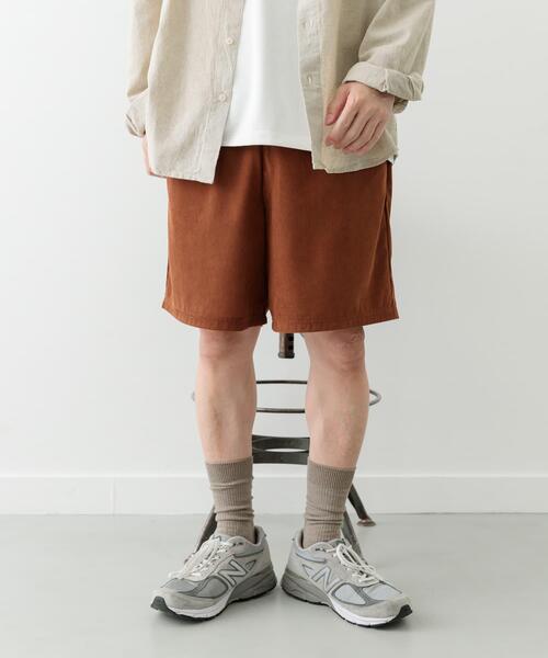 ITEMS URBANRESEARCH(アイテムズ アーバンリサーチ)の「サマーコーデュロイイージーショーツ(その他パンツ・メンズ・ベージュ/チャコールグレー/ブルー/ブラウン・LARGE/MEDIUM)」の18枚目の写真