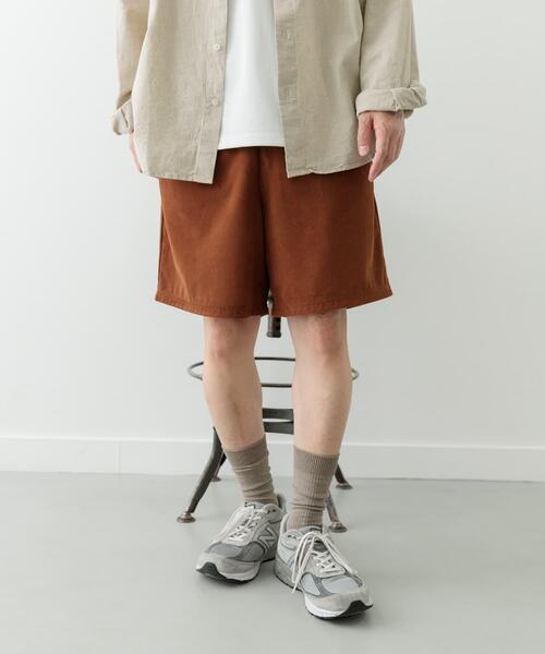 ITEMS URBANRESEARCH(アイテムズ アーバンリサーチ)の「サマーコーデュロイイージーショーツ(その他パンツ・メンズ・ベージュ/チャコールグレー/ブルー/ブラウン・LARGE/MEDIUM)」の15枚目の写真