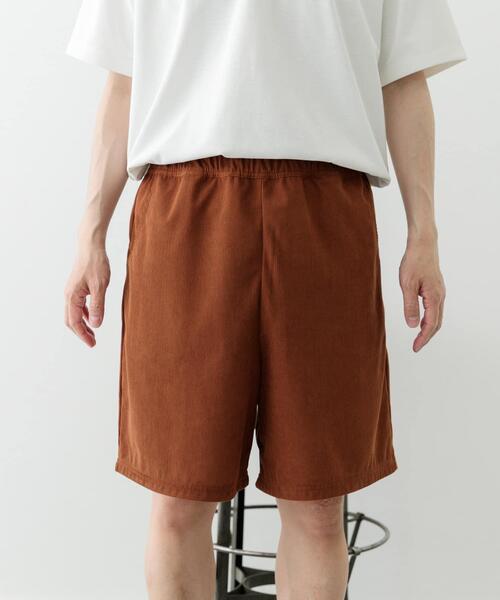 ITEMS URBANRESEARCH(アイテムズ アーバンリサーチ)の「サマーコーデュロイイージーショーツ(その他パンツ・メンズ・ベージュ/チャコールグレー/ブルー/ブラウン・LARGE/MEDIUM)」の6枚目の写真