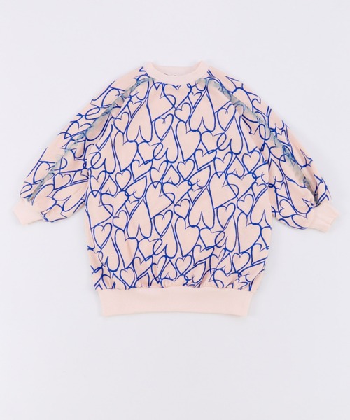 Ocean&Ground（オーシャン&グラウンド）の「ｿｳｶﾞﾗｽｳｪｯﾄﾜﾝﾋﾟｰｽ（ワンピース・キッズ・ピンク/アイボリー・90/100/110/120/130/140）」の9枚目の写真