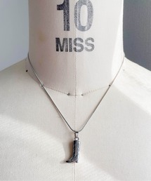 yufect（ユフェクト）の「【Yu】【it】【yufect】boots motif necklace（ネックレス）」