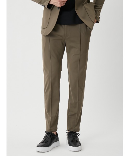 ourhour design pants スラックス AOURE（アウール）の「MALPENSA SHINE TRICOT SETUP PANTS（スラックス