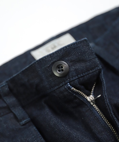 D.M.G.（ドミンゴ）の「[D.M.G. / ディーエムジー] 10ozジェルドデニム USメカニックイージーパンツ（デニムパンツ・レディース・ワンウォッシュ・M/S）」の14枚目の写真