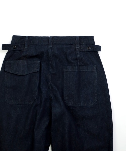 D.M.G.（ドミンゴ）の「[D.M.G. / ディーエムジー] 10ozジェルドデニム USメカニックイージーパンツ（デニムパンツ・レディース・ワンウォッシュ・M/S）」の16枚目の写真