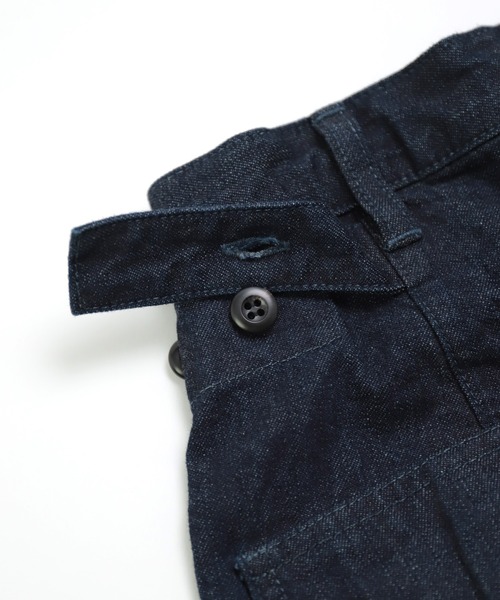 D.M.G.（ドミンゴ）の「[D.M.G. / ディーエムジー] 10ozジェルドデニム USメカニックイージーパンツ（デニムパンツ・レディース・ワンウォッシュ・M/S）」の7枚目の写真
