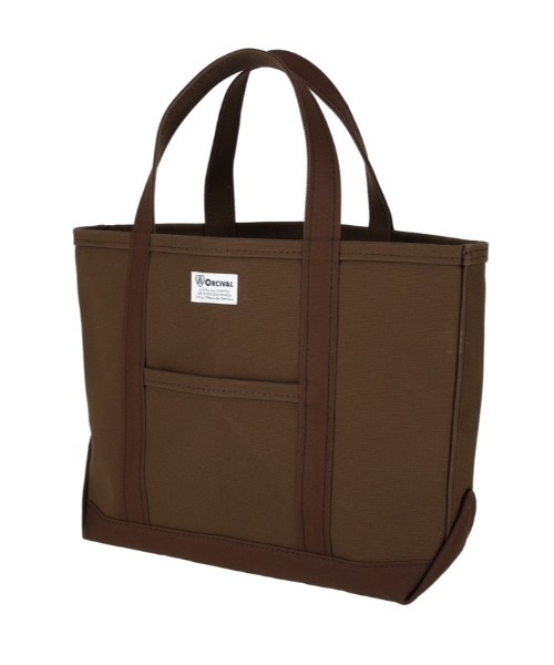 ORCIVAL（オーシバル）の「ORCIVAL (オーシバル）キャンバストートバッグ 中/OR-H0284 KWC（トートバッグ・レディース・ネイビー/ブラウン/チャコールグレー/グレー/カーキ/ブラック・F）」の4枚目の写真