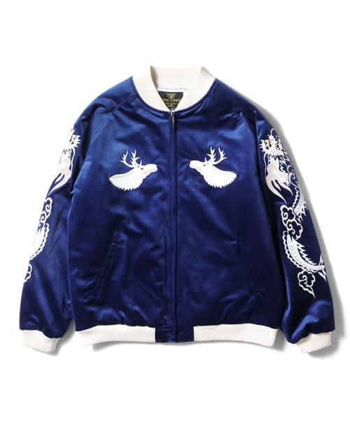 あ*。様 ヒューストン　別珍スカジャン　Houston セール】HOUSTON 別珍スカジャン(DEER)（スカジャン）｜HOUSTON