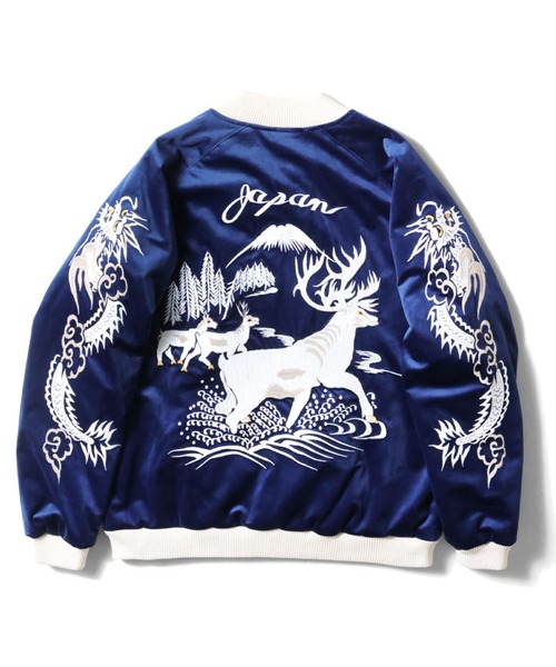 セール】HOUSTON 別珍スカジャン(DEER)（スカジャン）｜HOUSTON