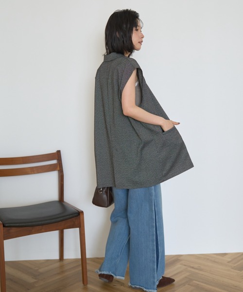 AMERICAN HOLIC（アメリカンホリック）の「サイドラインデニム（デニムパンツ・レディース・グレー/ライトインディゴブルー・L/S/M）」の21枚目の写真