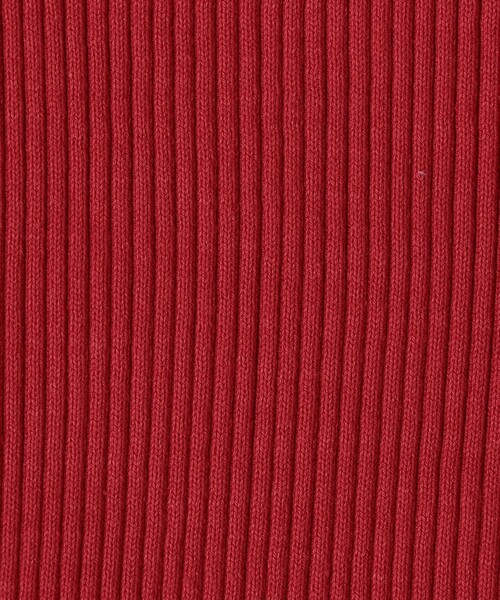 MACPHEE(マカフィー)の「コットンリブ Vネックカーディガン(カーディガン/ボレロ・レディース・レッド/ネイビー/ブルー系その他/ライトベージュ/グレー系その他/ライム・S)」の18枚目の写真