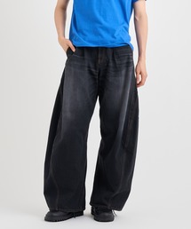 【KHOKI / コッキ】3D cutting denim pants