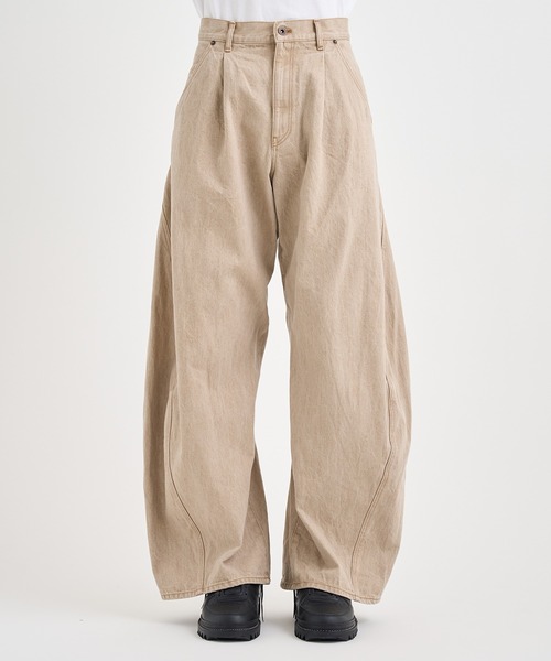 KHOKI / コッキ】3D cutting denim pants（デニムパンツ）｜KHOKI