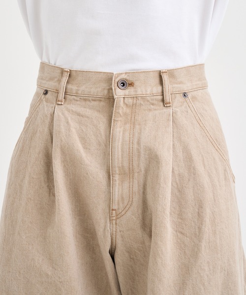 KHOKI / コッキ】3D cutting denim pants（デニムパンツ