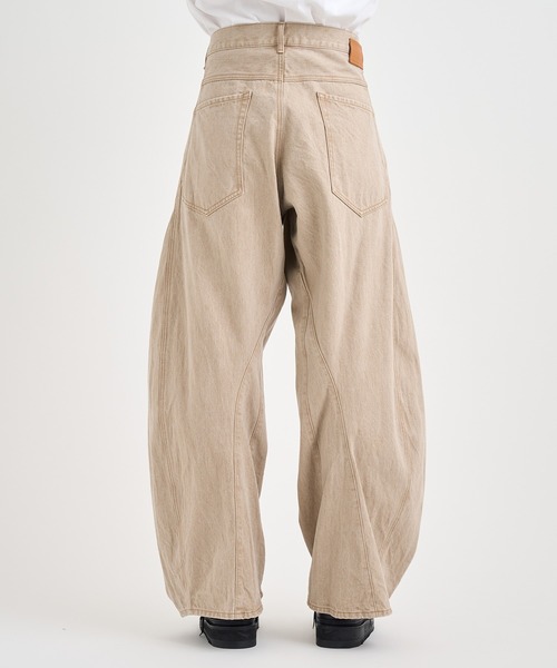 KHOKI / コッキ】3D cutting denim pants（デニムパンツ）｜KHOKI