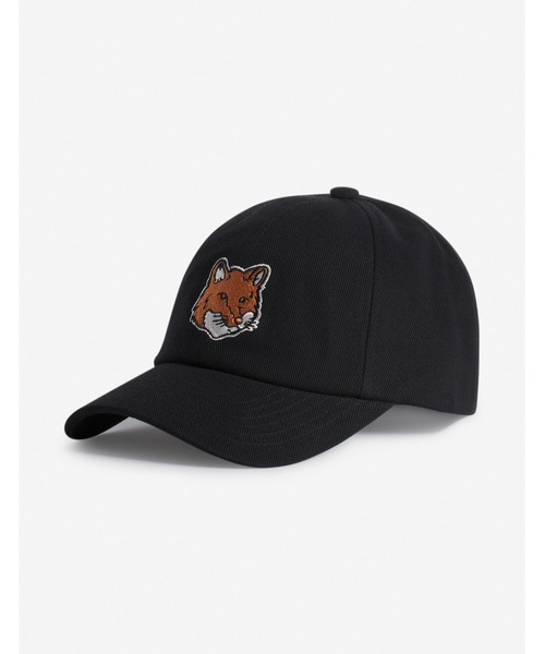 Maison Kitsune（メゾンキツネ）の「FOX HEAD CAP（キャップ・メンズ・ベージュ/ブラック/ライトベージュ・U）」の5枚目の写真