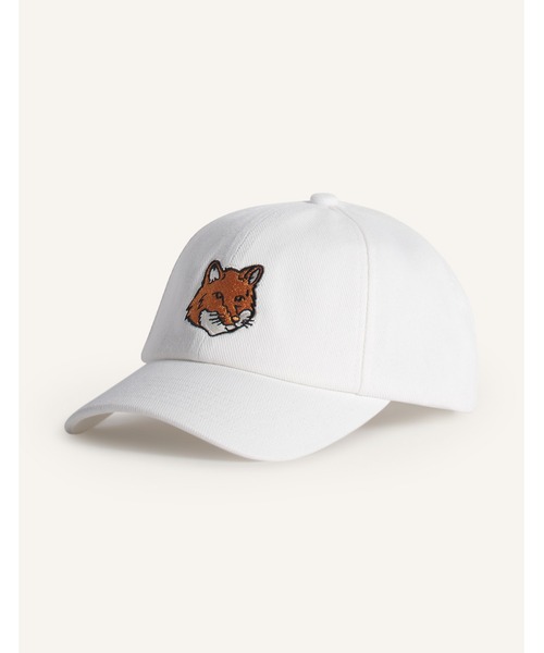 Maison Kitsune(メゾンキツネ)の「FOX HEAD CAP(キャップ・メンズ・ベージュ/ブラック/ライトベージュ/ホワイト・U)」の17枚目の写真
