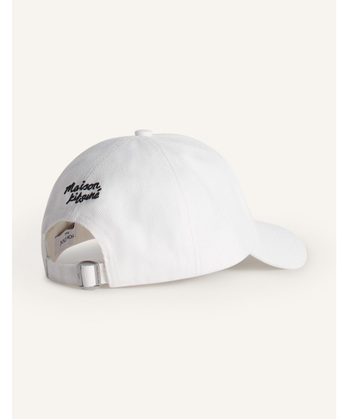 Maison Kitsune(メゾンキツネ)の「FOX HEAD CAP(キャップ・メンズ・ベージュ/ブラック/ライトベージュ/ホワイト・U)」の18枚目の写真