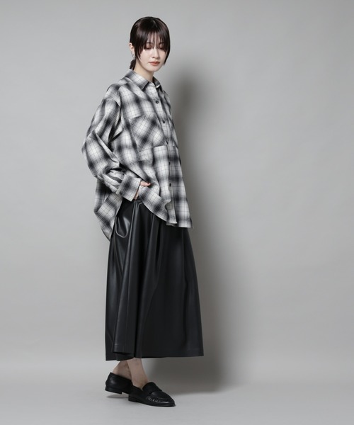 upperhights(アッパーハイツ)の「upper hights/ANNA(スカート・レディース・ブラック・1/2)」の7枚目の写真