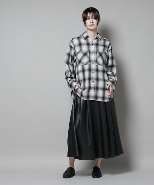upperhights(アッパーハイツ)の「upper hights/ANNA(スカート・レディース・ブラック・1/2)」の8枚目の写真