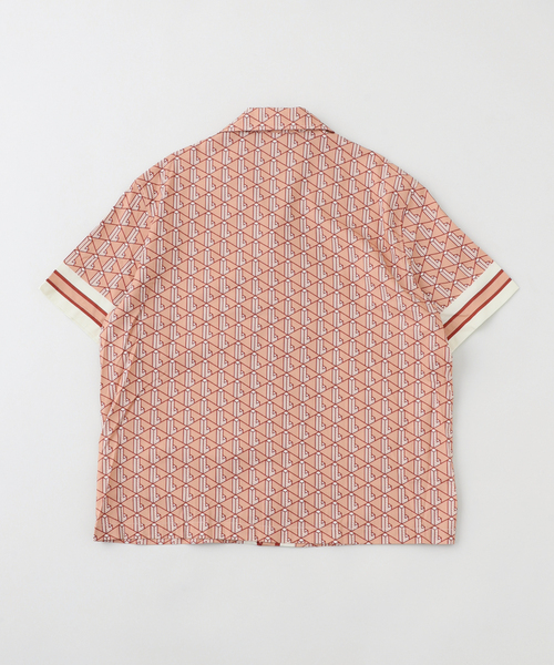 LACOSTE / ラコステ】モノグラムオープンカラーシャツ