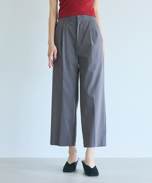 coca(coca)(コカ)の「クロップド丈スラックス(スラックス・レディース・ブラック/チャコール・M/S/L)」の19枚目の写真