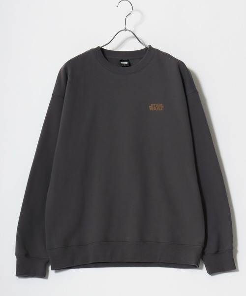 STAR WARS（スターウォーズ）の「2025AW STAR WARS/スターウォーズ オーバーサイズ 裏起毛 ポスターイラスト フォトプリント スウェットトレーナー レディース メンズ（スウェット・レディース・スミクロ/ブラック系その他・M/L/LL）」の3枚目の写真