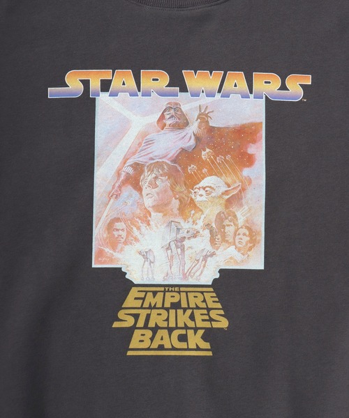 STAR WARS（スターウォーズ）の「2025AW STAR WARS/スターウォーズ オーバーサイズ 裏起毛 ポスターイラスト フォトプリント スウェットトレーナー レディース メンズ（スウェット・レディース・スミクロ/ブラック系その他・M/L/LL）」の12枚目の写真