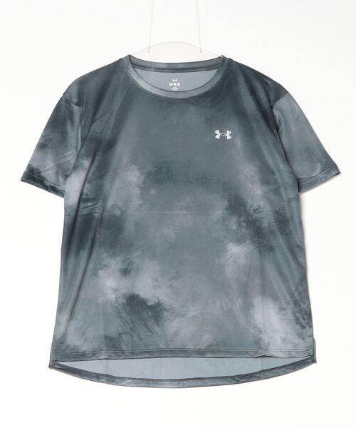 UNDER ARMOUR(アンダーアーマー)の「【別注】アンダーアーマー UAオールオーバー プリント Tシャツ 限定コラボ(Tシャツ/カットソー・レディース・ブラック/パープル/グリーン・S/M/L/XL)」の2枚目の写真