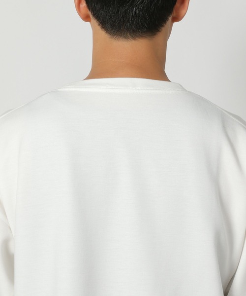 LAKOLE(ラコレ)の「グラフィックレイヤードTEE / 586875(Tシャツ/カットソー・メンズ・ホワイト/ブラック/パープル・MEDIUM/LARGE)」の16枚目の写真