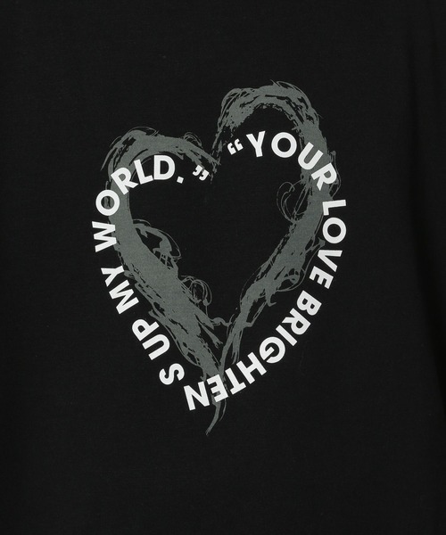 LAKOLE(ラコレ)の「グラフィックレイヤードTEE / 586875(Tシャツ/カットソー・メンズ・ホワイト/ブラック/パープル・MEDIUM/LARGE)」の18枚目の写真
