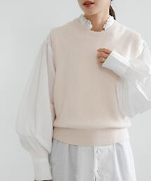 URBAN RESEARCH | FOX/CASHMEREクルーネックベスト(ベスト)