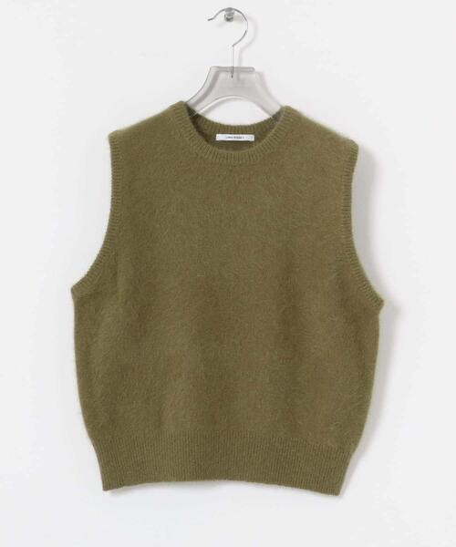 URBAN RESEARCH（アーバンリサーチ）の「FOX/CASHMEREクルーネックベスト（ベスト・レディース・ネイビー/カーキ/オフホワイト・FREE）」の22枚目の写真