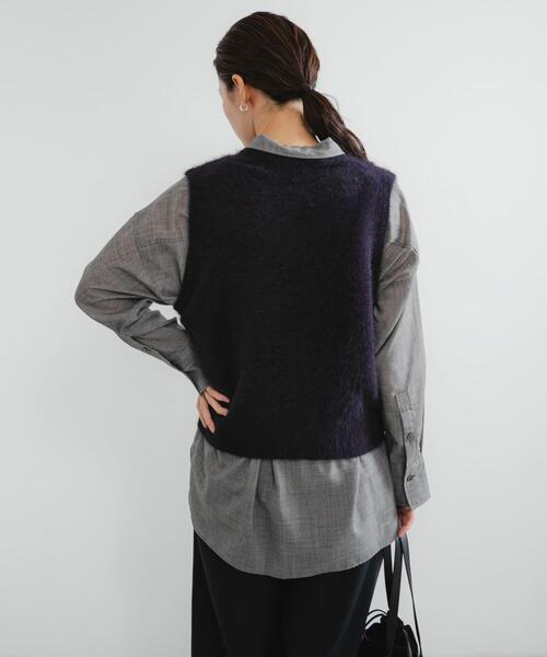 セール】FOX/CASHMEREクルーネックベスト（ベスト）｜URBAN RESEARCH