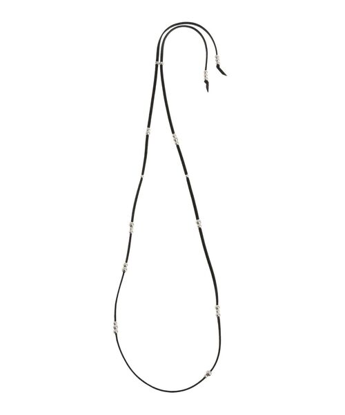 Ungrid（アングリッド）の「【La】フェイクスウェードネックレス（ネックレス・レディース・ブラック/ブラウン/アイボリー・FREE）」の2枚目の写真