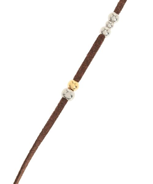 Ungrid（アングリッド）の「【La】フェイクスウェードネックレス（ネックレス・レディース・ブラック/ブラウン/アイボリー・FREE）」の5枚目の写真