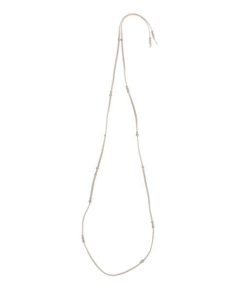 Ungrid（アングリッド）の「【La】フェイクスウェードネックレス（ネックレス・レディース・ブラック/ブラウン/アイボリー・FREE）」の8枚目の写真