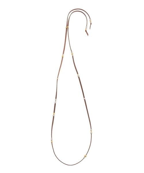 Ungrid（アングリッド）の「【La】フェイクスウェードネックレス（ネックレス・レディース・ブラック/ブラウン/アイボリー・FREE）」の10枚目の写真