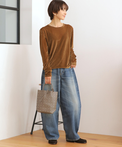 MARLON FIRENZE(マーロンフィレンツェ)の「《追加6》【MARLON FIRENZE/マルロン】 SHOPPER MINI STUDS:バッグ(ショルダーバッグ・レディース・ブラック/アイボリー/ブラウン・FREE)」の14枚目の写真