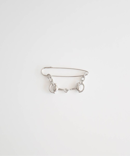 rapiecage（ラピエサージュ）の「ビットパーツキルトピン（ブローチ/コサージュ・レディース・シルバー・FREE）」の5枚目の写真