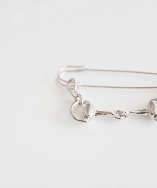 rapiecage（ラピエサージュ）の「ビットパーツキルトピン（ブローチ/コサージュ・レディース・シルバー・FREE）」の7枚目の写真