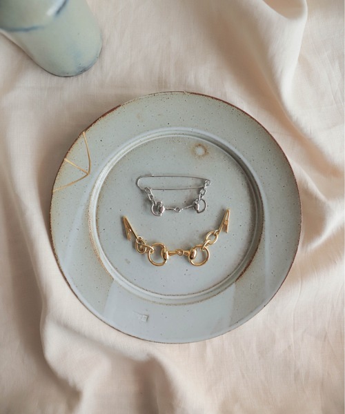 rapiecage（ラピエサージュ）の「ビットパーツキルトピン（ブローチ/コサージュ・レディース・シルバー・FREE）」の4枚目の写真