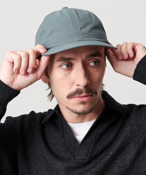 BEAUTY&YOUTH UNITED ARROWS（ビューティーアンドユースユナイテッドアローズ）の「グラフチェック キャップ（キャップ・メンズ・ネイビー/オリーブ・FREE）」の2枚目の写真