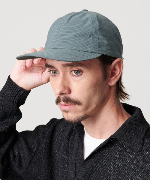 BEAUTY&YOUTH UNITED ARROWS（ビューティーアンドユースユナイテッドアローズ）の「グラフチェック キャップ（キャップ・メンズ・ネイビー/オリーブ・FREE）」の3枚目の写真